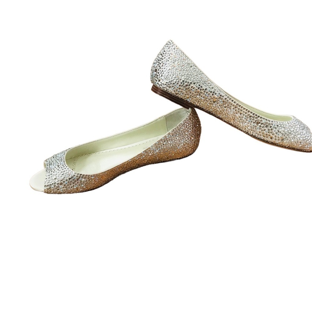 Benjamin Adams London Jeweled Flats - Picture 2 of 7